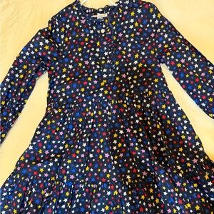 Girls Crewcuts Multicolor Star Print Dress